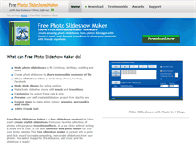 Tablet Screenshot of free-slideshow-maker.net